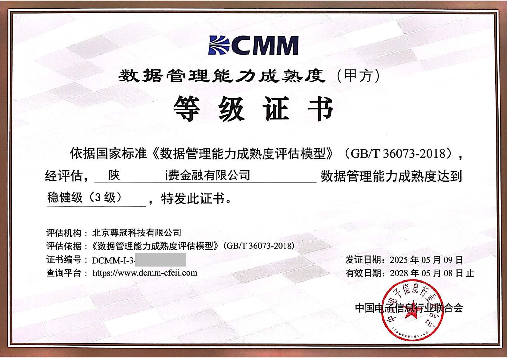 DCMM数据管理评估案例